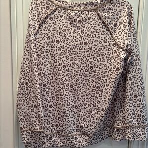 Belinda Women's Leopard Print Top - Brown
